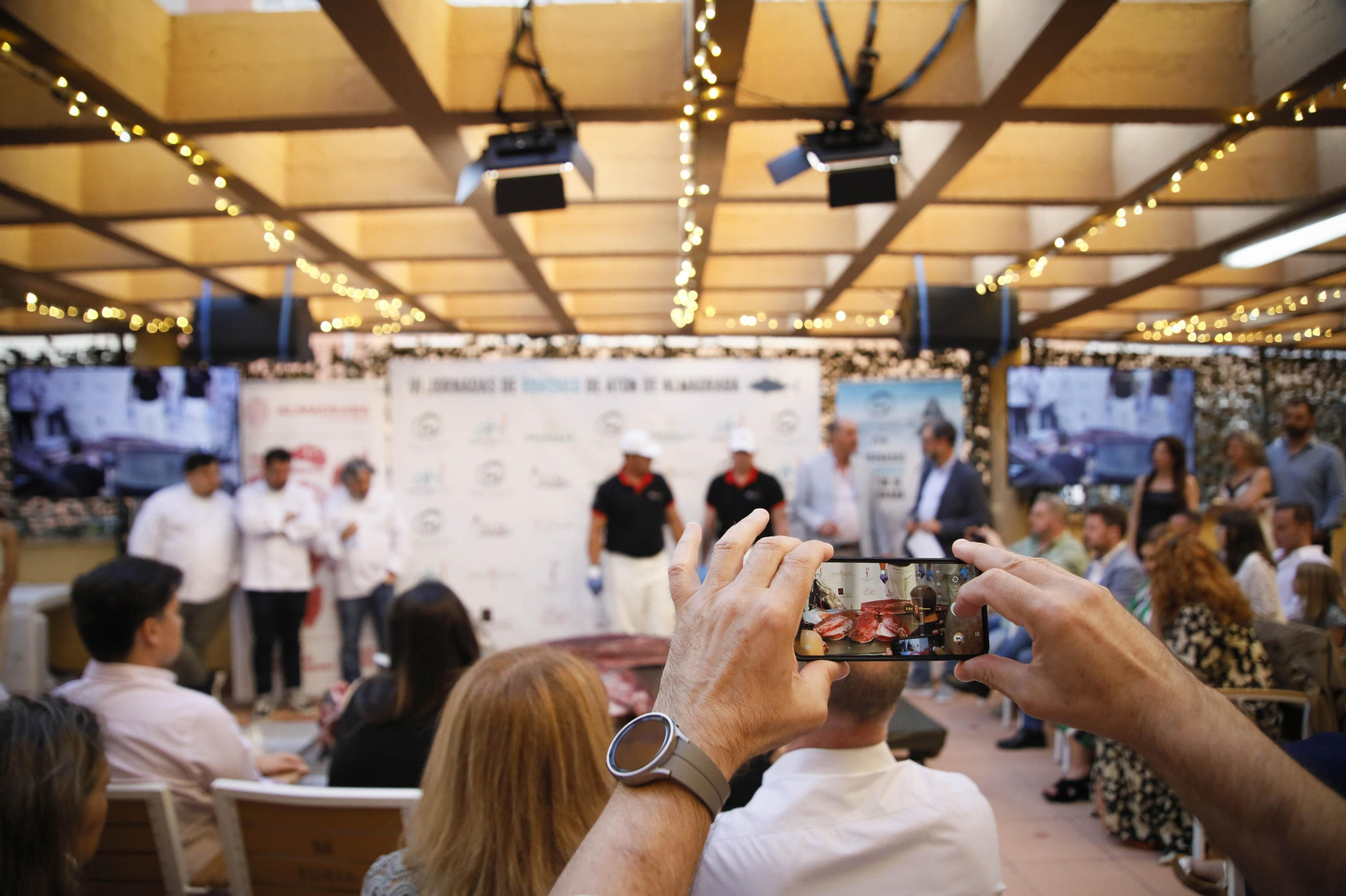 El ronqueo del atún en el Espacio Gatronómico Tony García, en imágenes