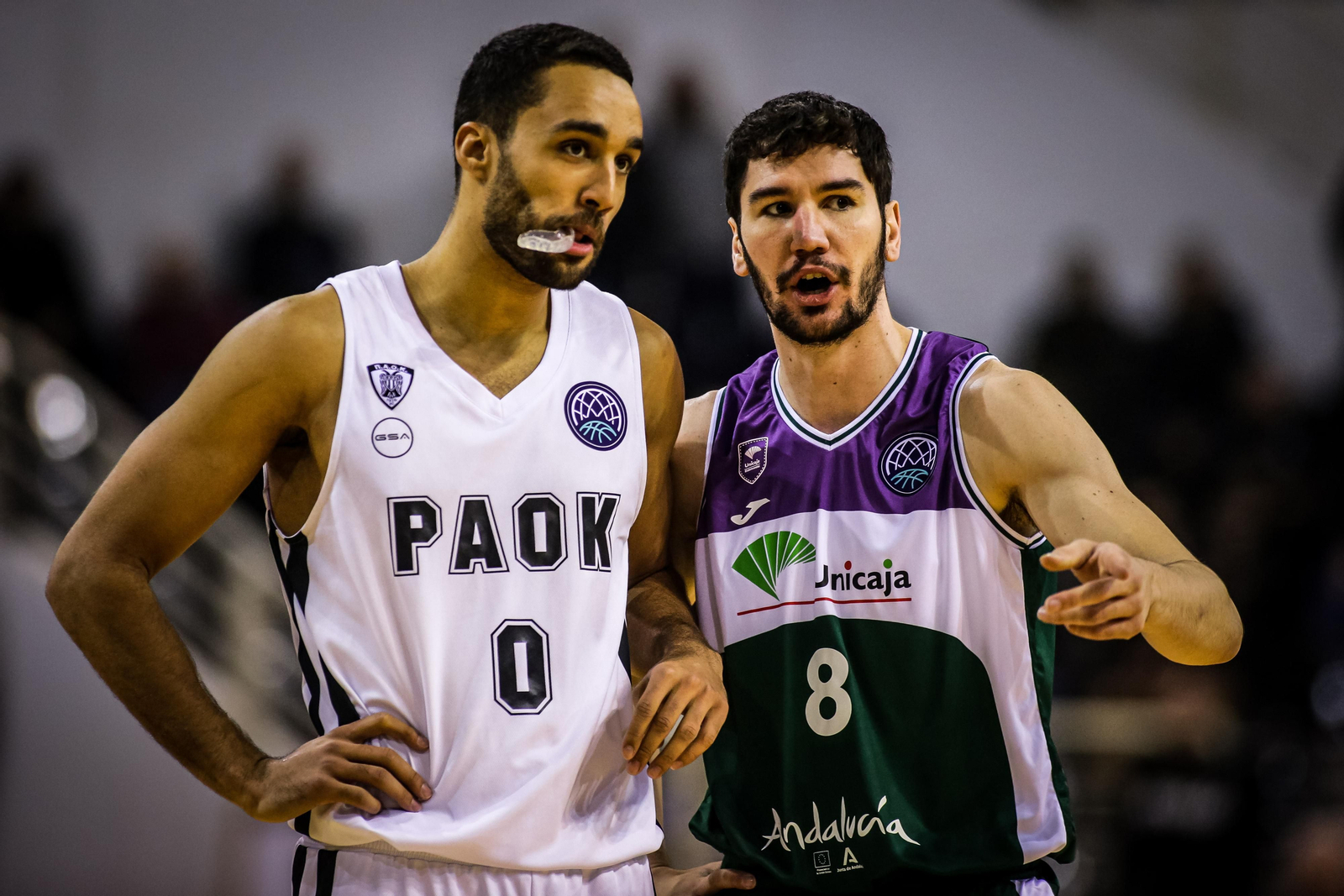 El PAOK - Unicaja, en fotos