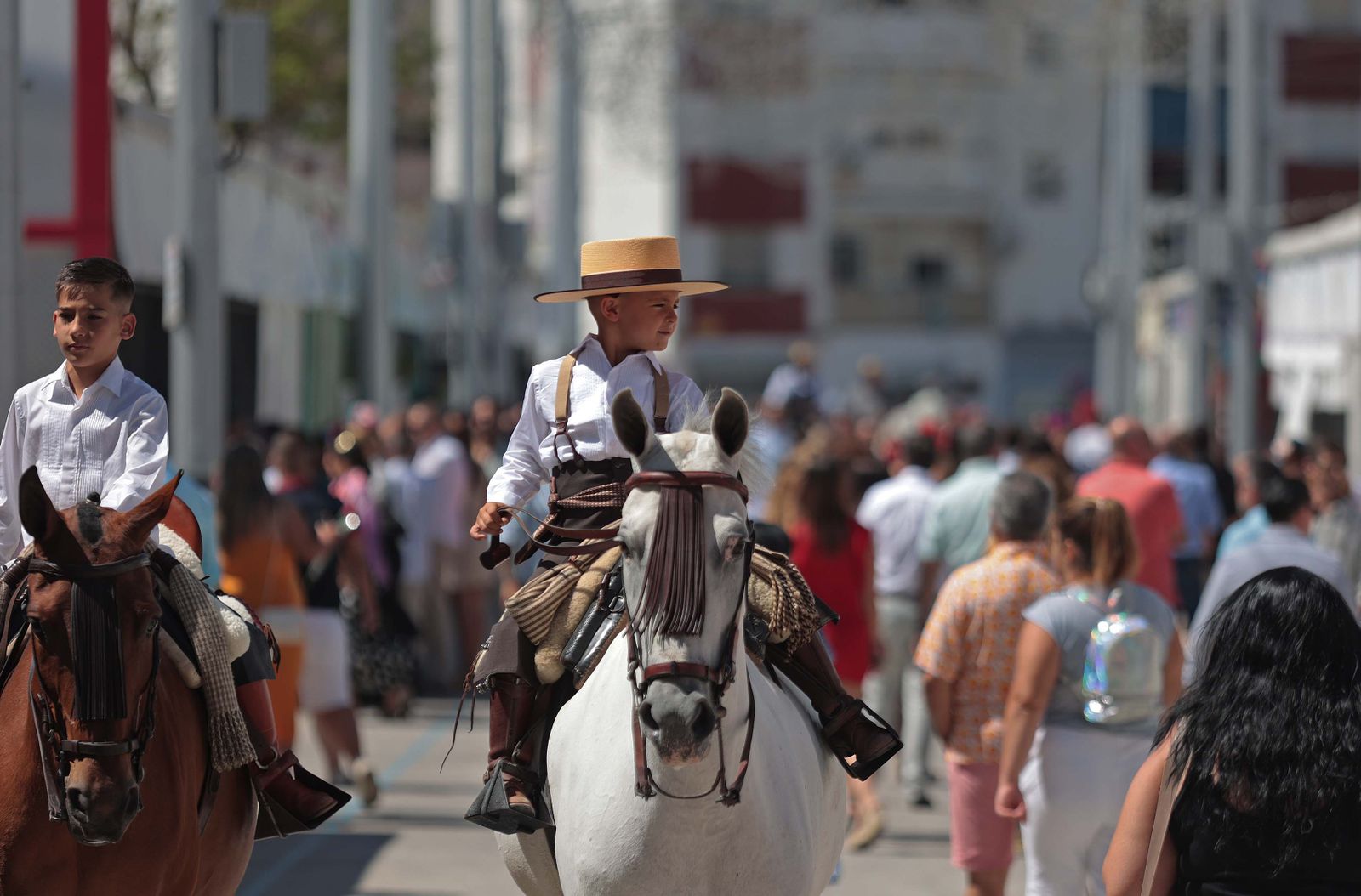 Fotos del Domingo por Sevillanas en la Feria Real de Algeciras 2024