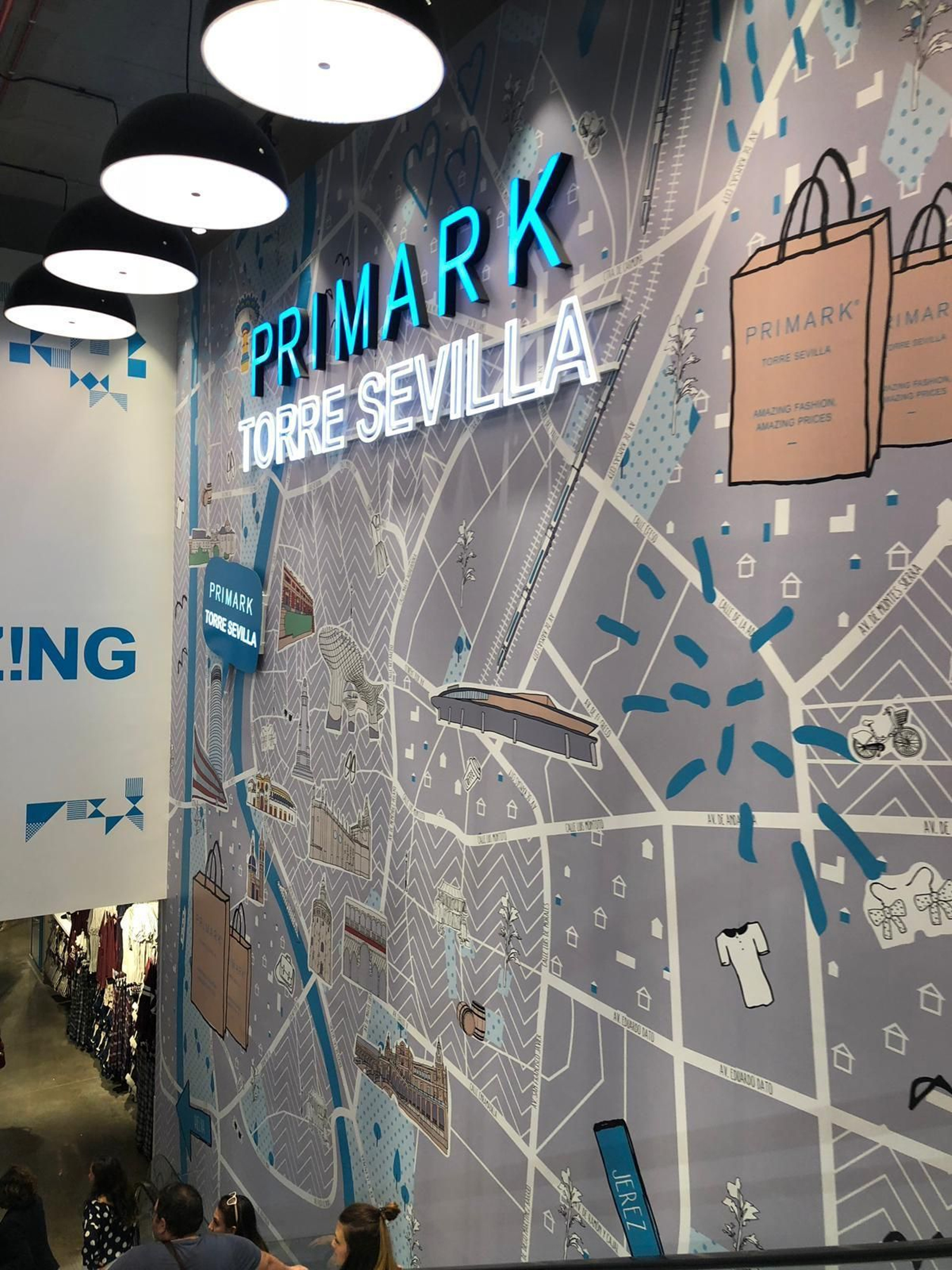 Una de las zonas de la tienda