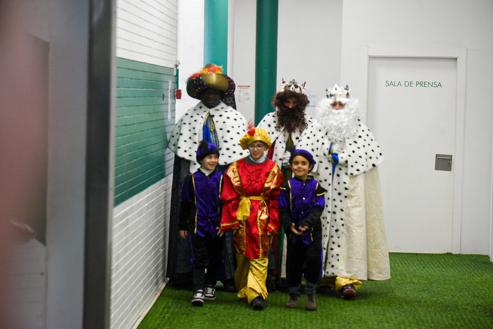 Las mejores fotos de la recepción del Córdoba CF a los Reyes Magos en El Arcángel