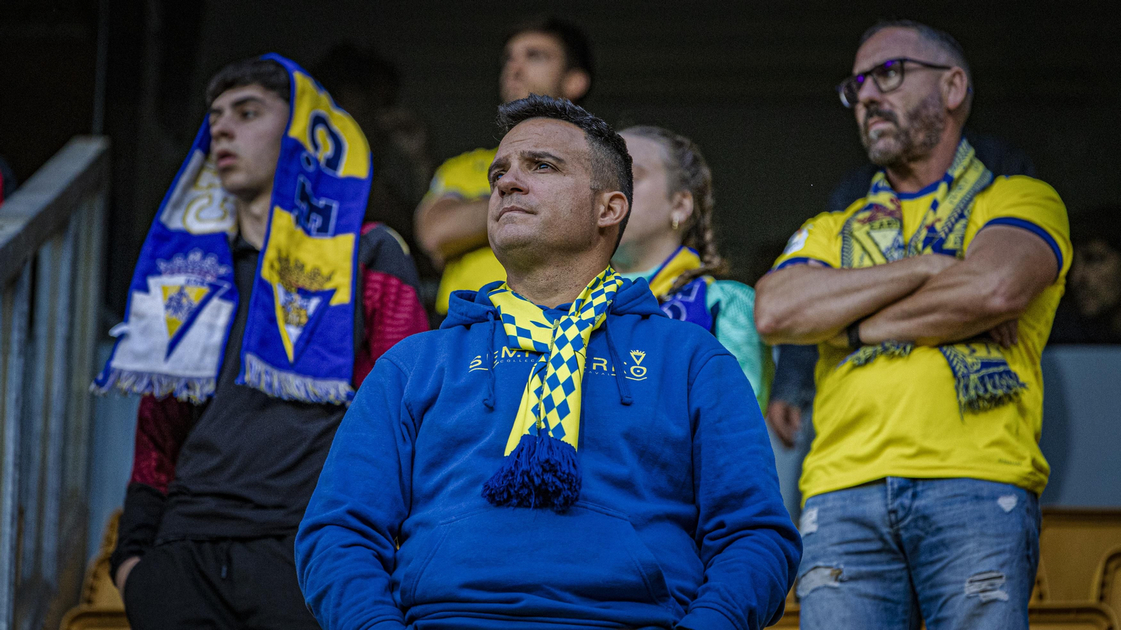 Partido del Cádiz CF contra la UD Las Palmas