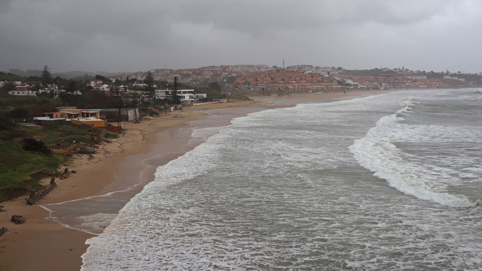 Fotos del temporal de levante en el Campo de Gibraltar