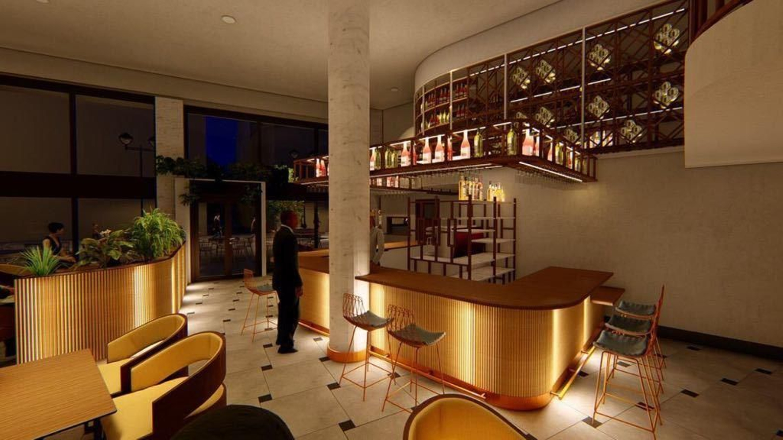 Imagen del aspecto que lucirá el interior de ‘La Vega’ una vez concluida su reforma integral.