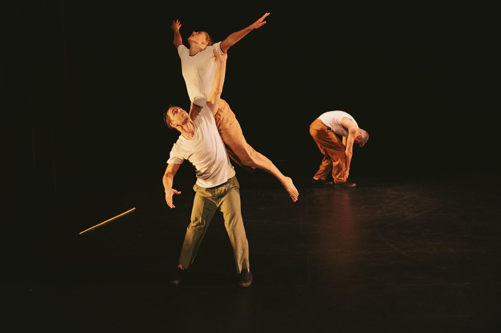 Proyecto Larrua en un espectáculo.