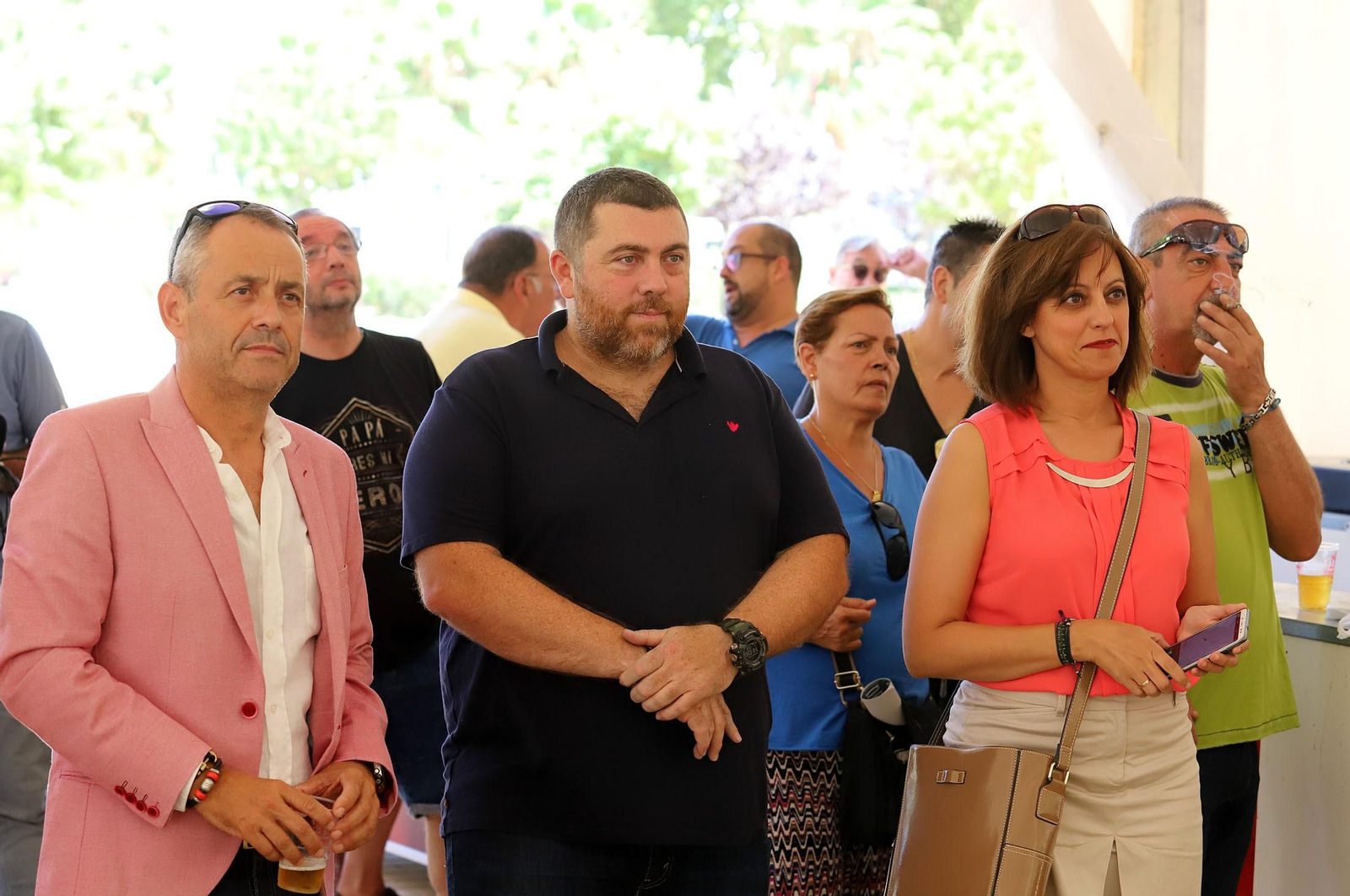 Imágenes del ambiente en las Colombinas de día de Isla Chica