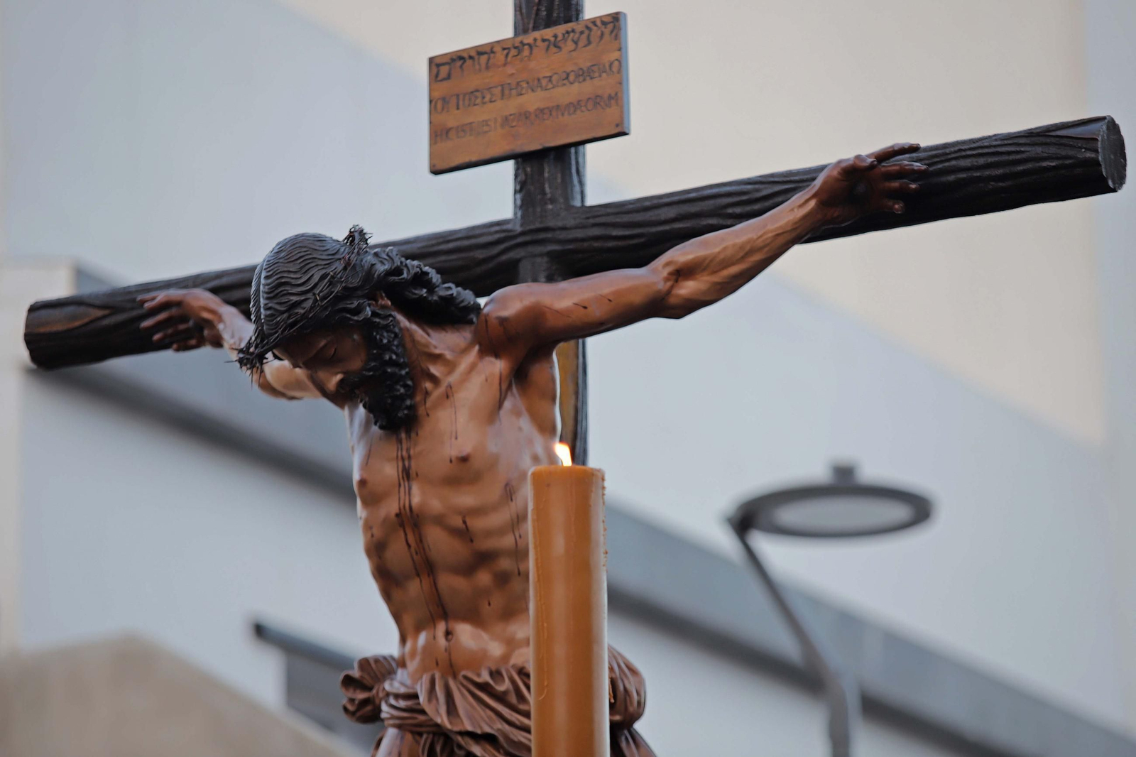 Fotos del Miércoles Santo en Algeciras: Ecce Homo y Buena Muerte