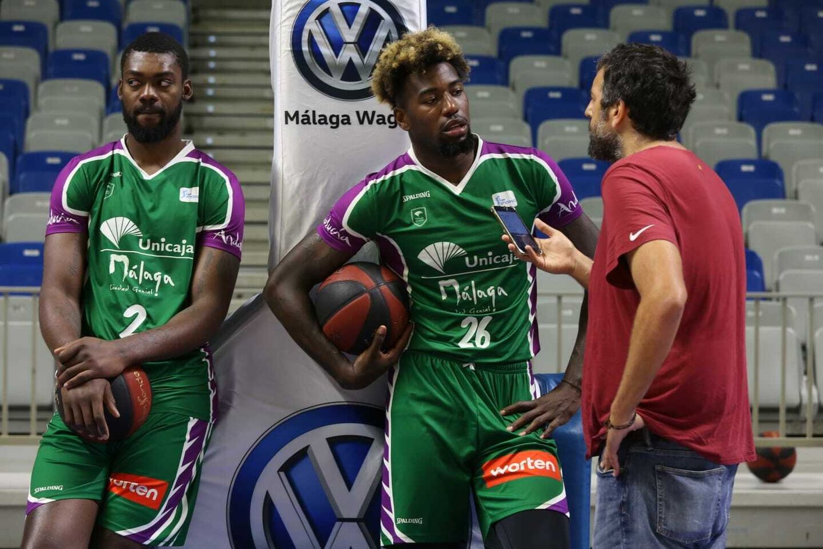 Fotos: El buen rollo del Unicaja en el Media Day