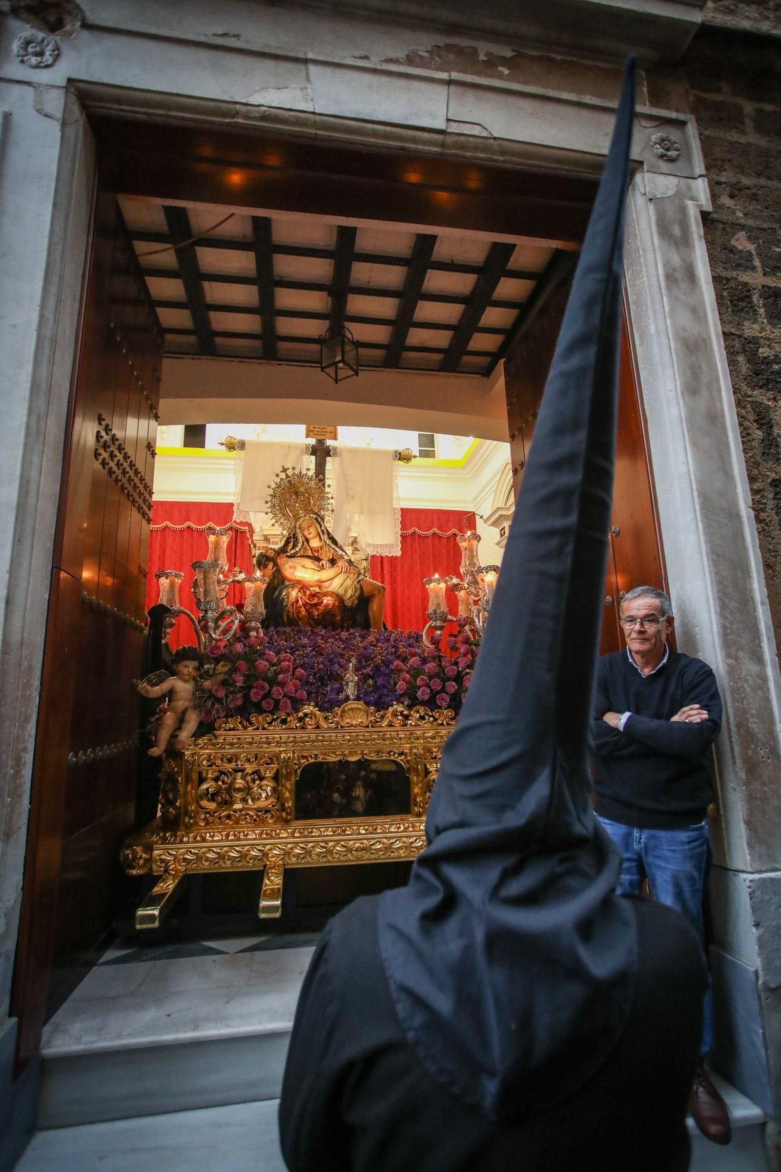 La hermandad del Caminito suspendió su salida procesional ante el riesgo de lluvia