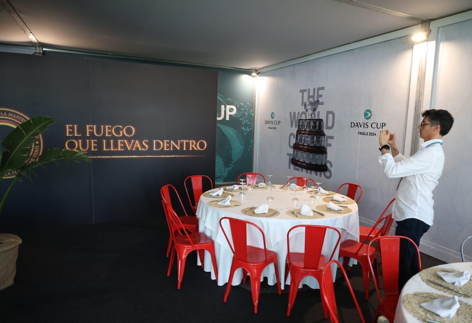 Así es la espectacular ciudad del tenis construida para la Copa Davis y la Billie Jean King Cup