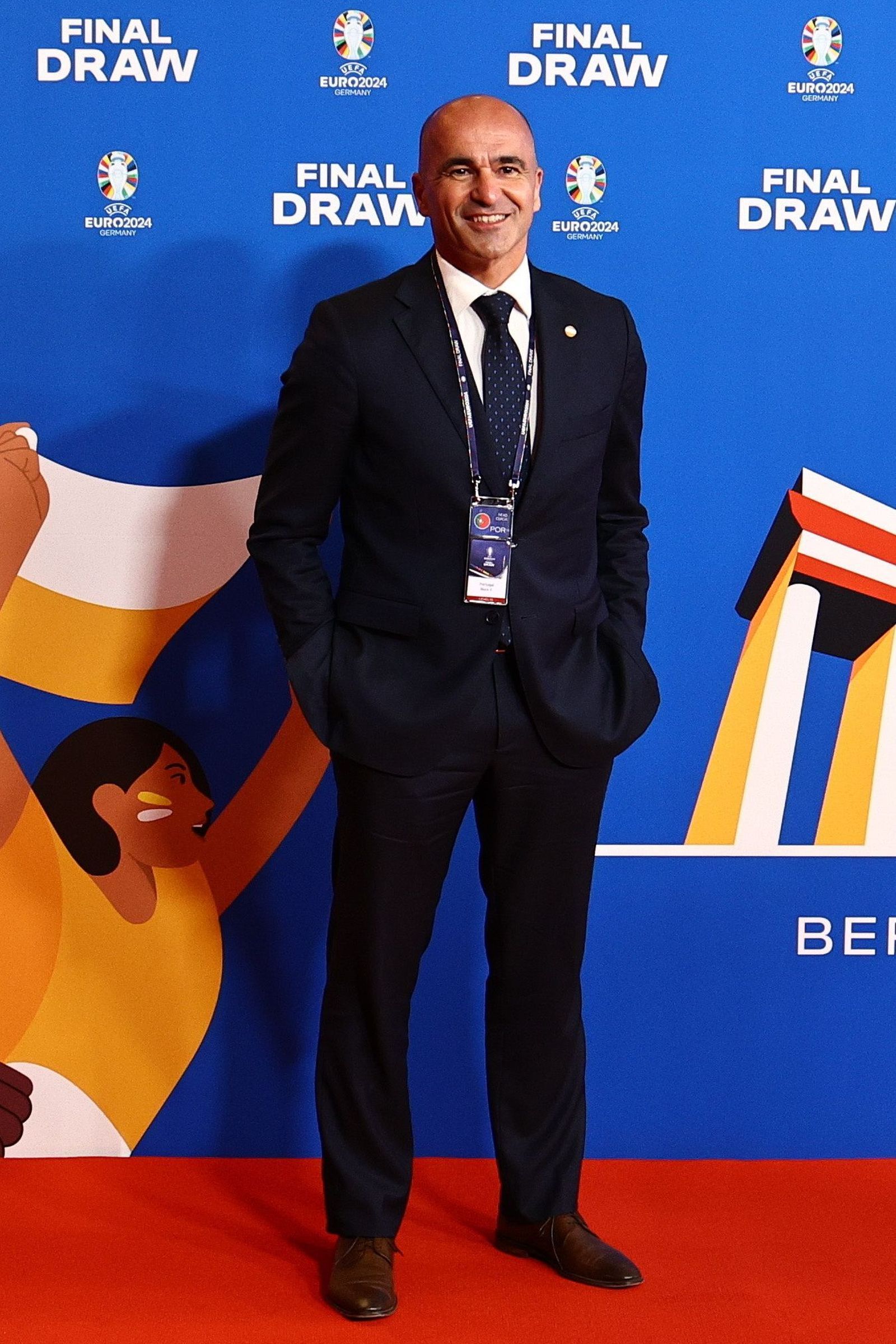 Las fotos del sorteo de la Eurocopa 2024