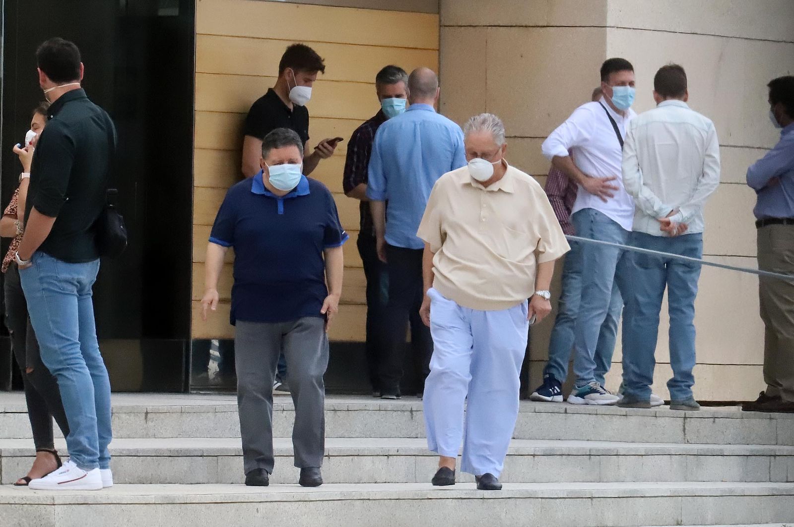 Imágenes de las muestras de condolencia por el fallecimiento de Francisco Mendoza