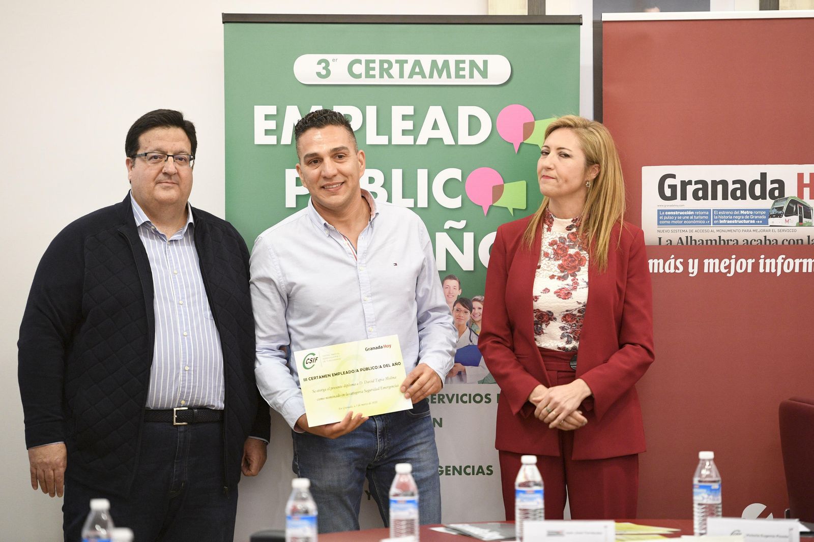 Nominado Seguridad y Emergencias: David Tapia, Policía Local en accidentes de Tráfico.