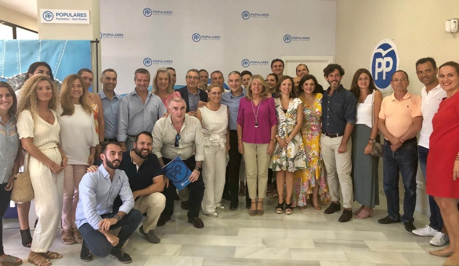Reunión de la comarcal del PP en la Costa del Sol.