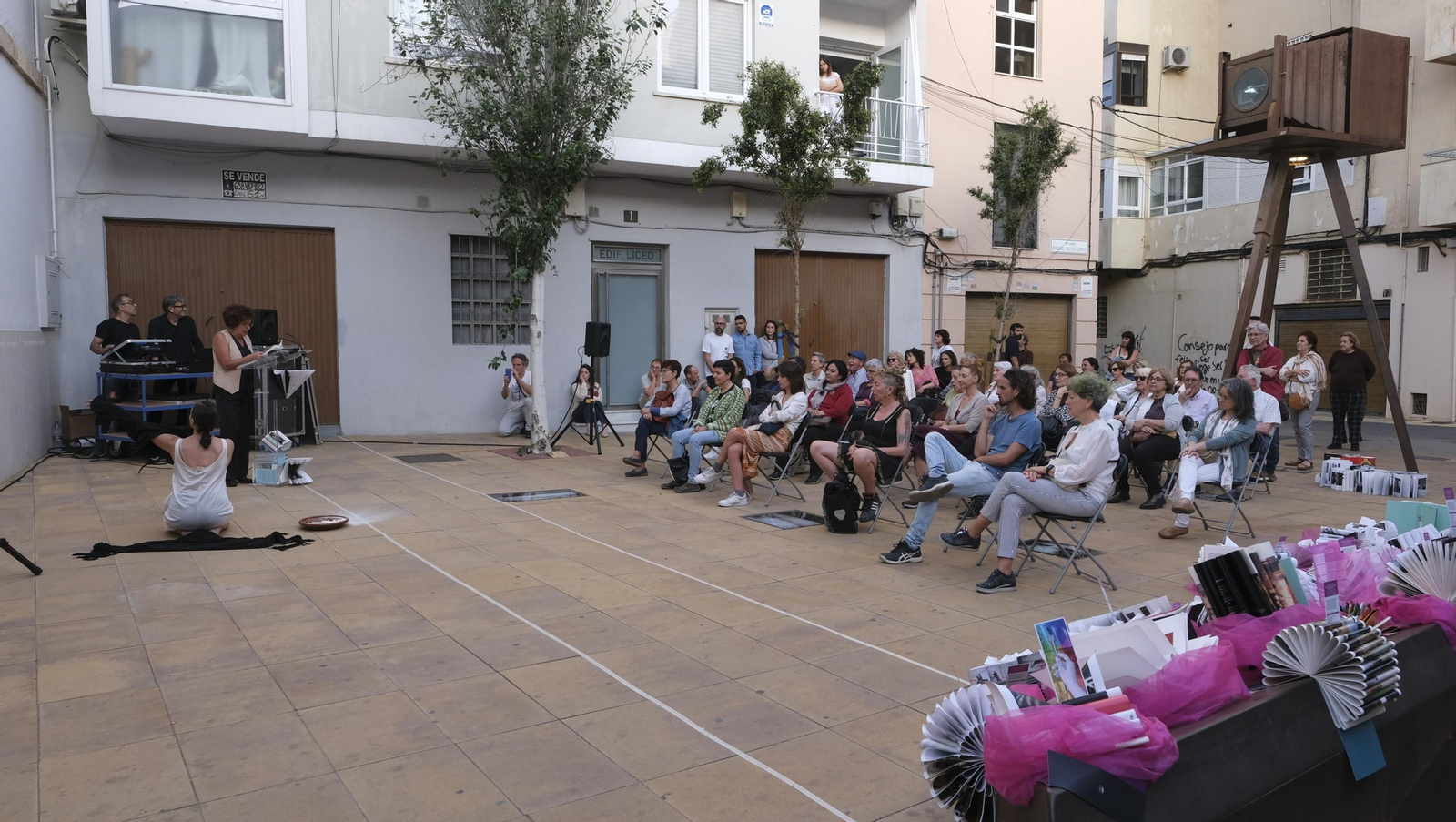 Imágenes de la Noche en Blanco, en Almería