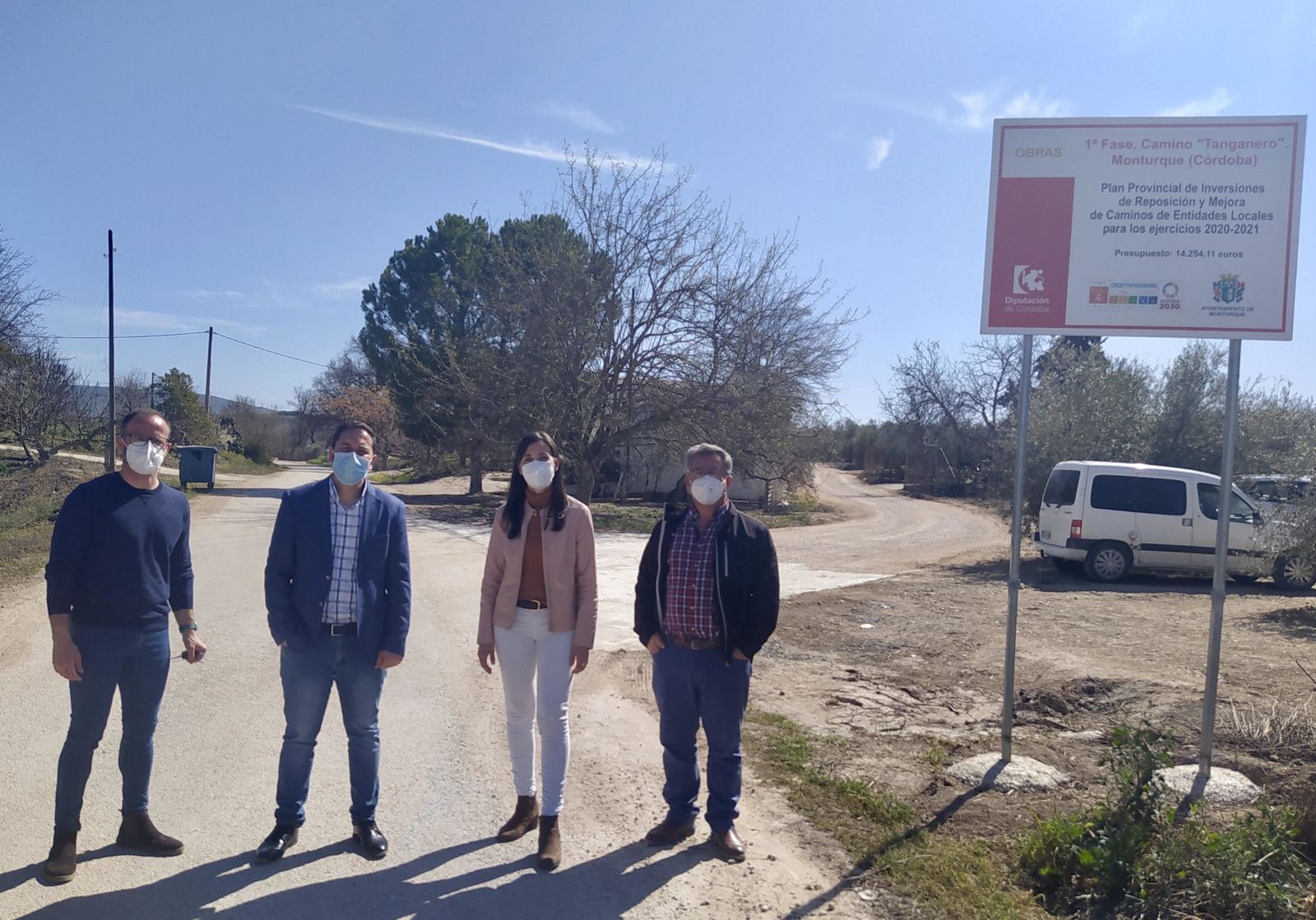 Visita a los caminos de Monturque.