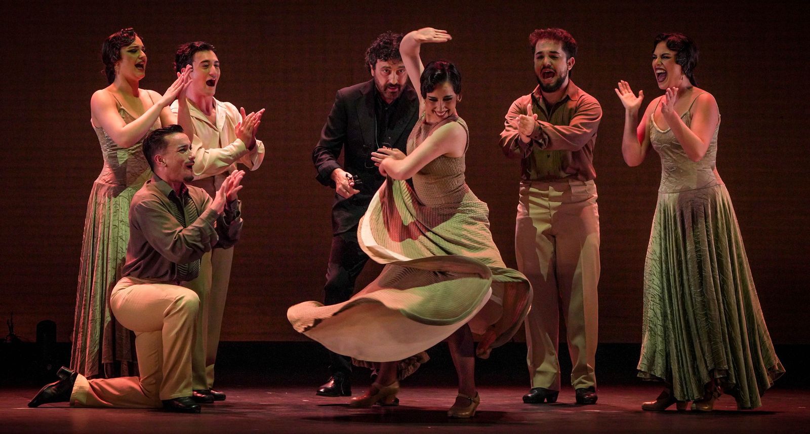 Imágenes del ballet Flamenco de Andalucía 'Tierra bendita', 3o Festival de Jerez
