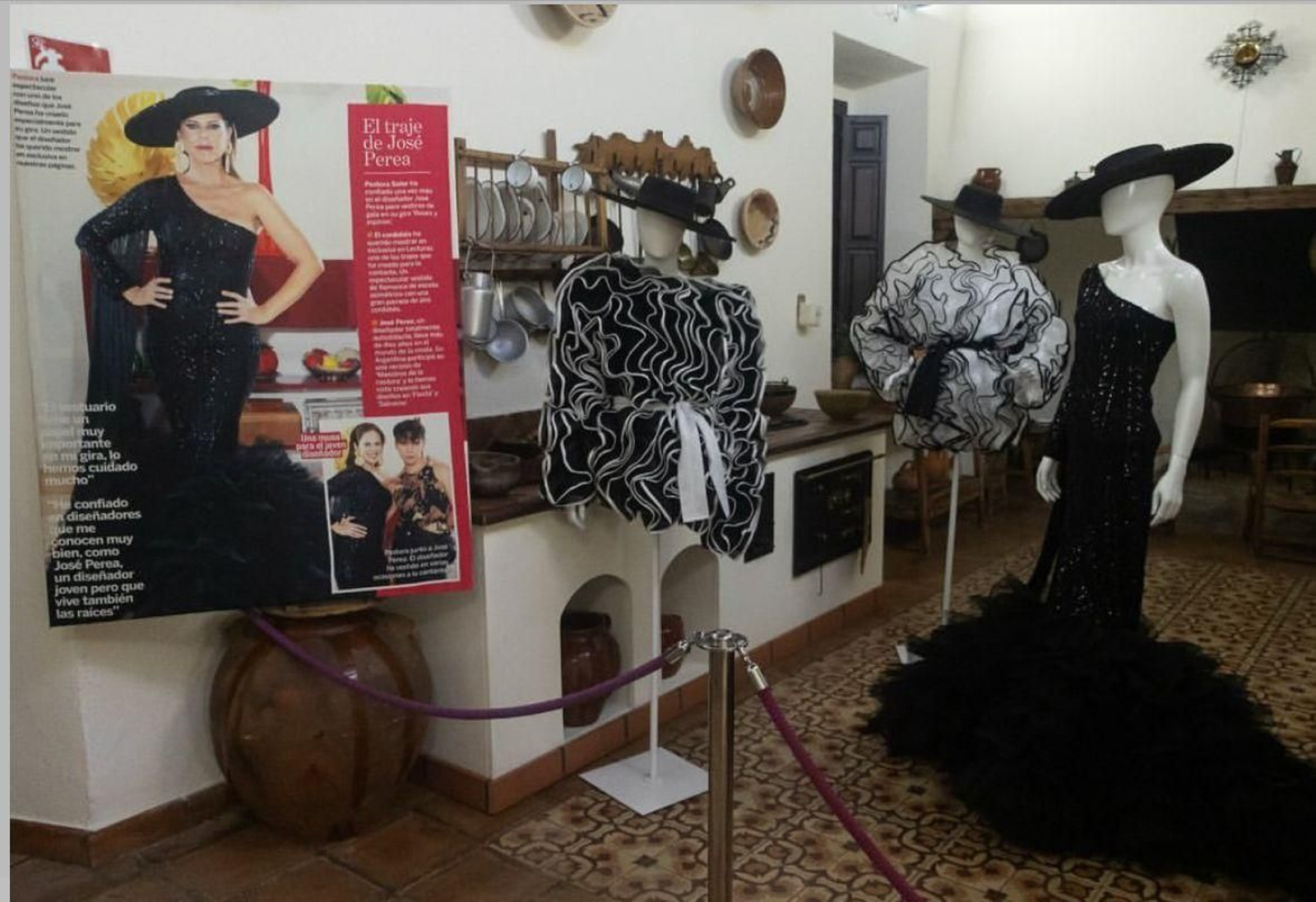 Las mejores fotos de la exposición del diseñador José Perea en Hinojosa del Duque