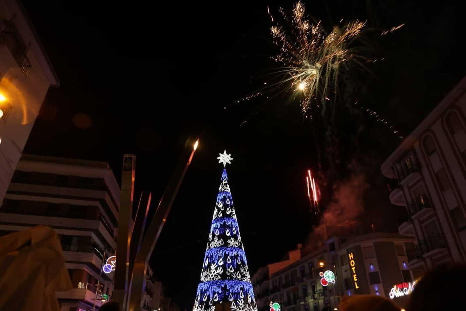 Un recorrido en fotografías por las luces de Navidad de Pozoblanco