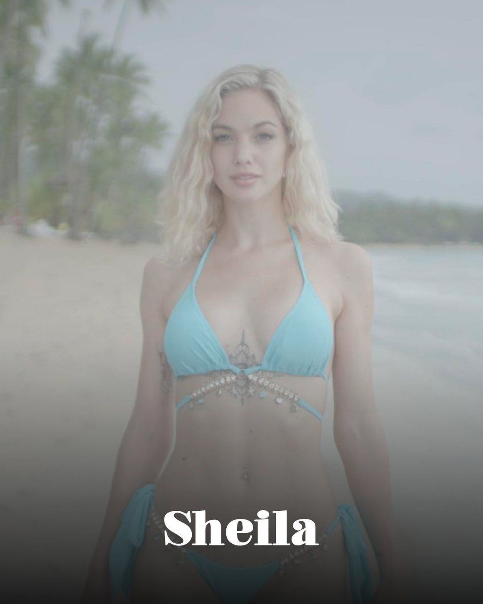 Sheila en 'La isla de las tentaciones 4'