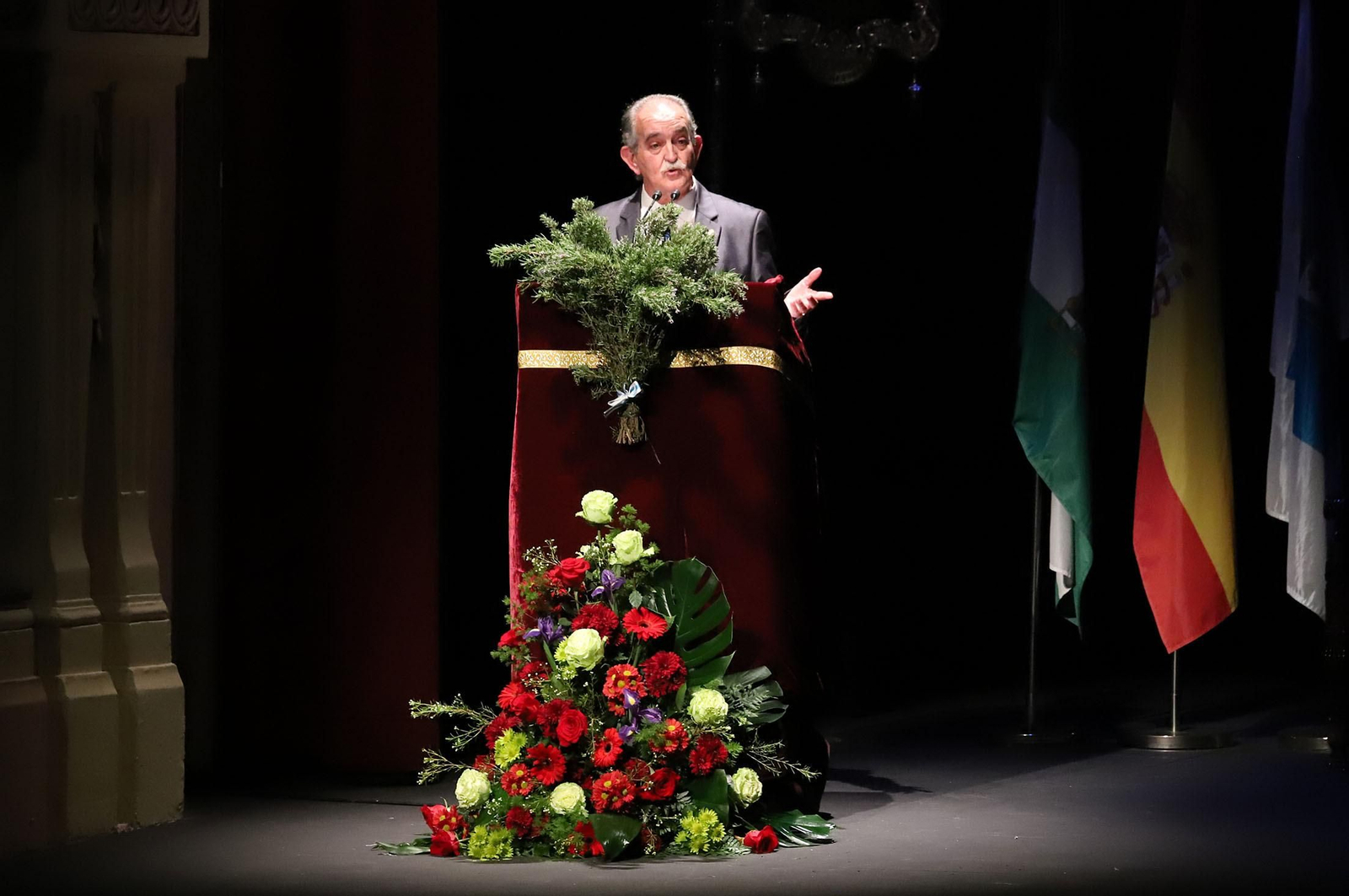 Imágenes del pregón de San Sebastián pronunciado por Manuel Correa