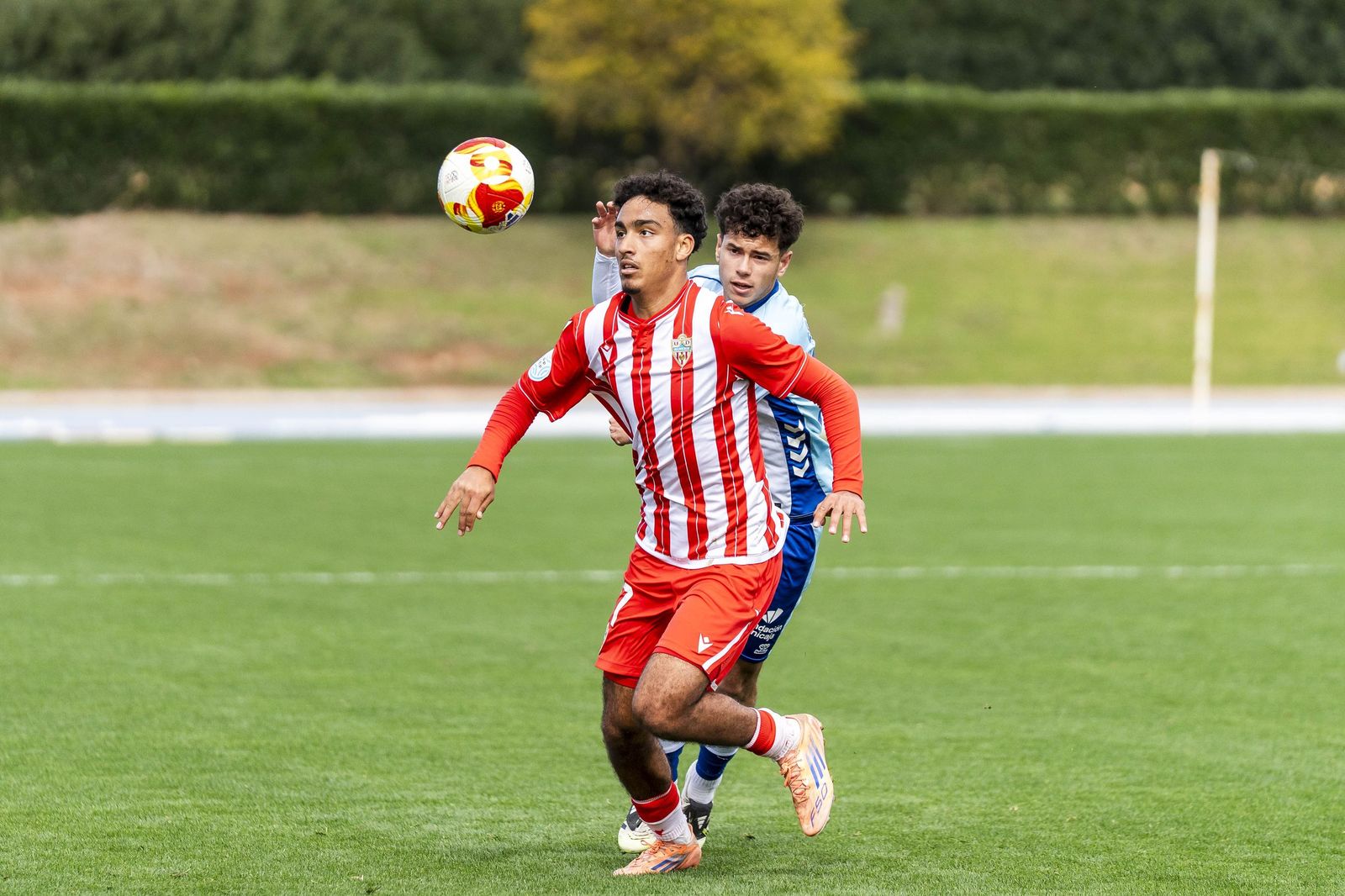 Las imágenes del Almería B y Atlético Malagueño en el Anexo de los Juegos Mediterráneos