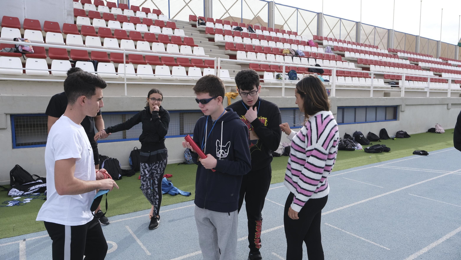 Imágenes de las paralimpiadas en Estadio Emilio Campra
