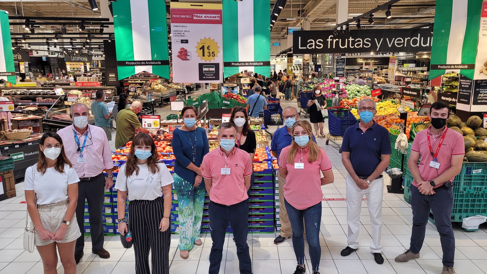 Carrefour colabora con Cáritas en la inserción de personas en diversos centros