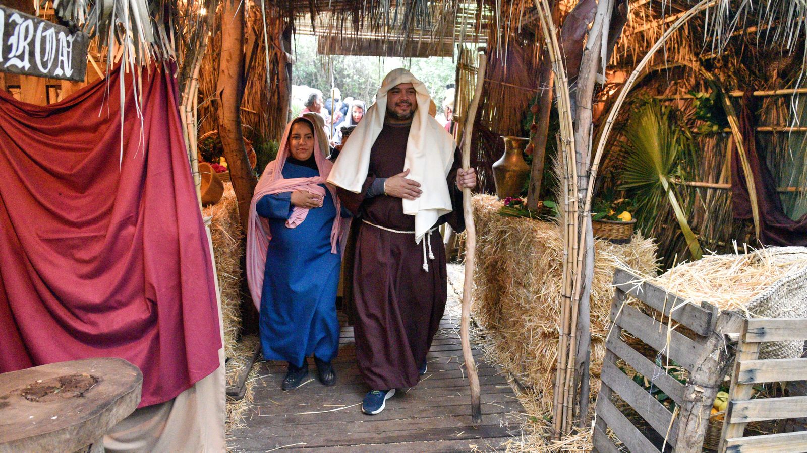 Las fotos del Belén Viviente de Pelayo