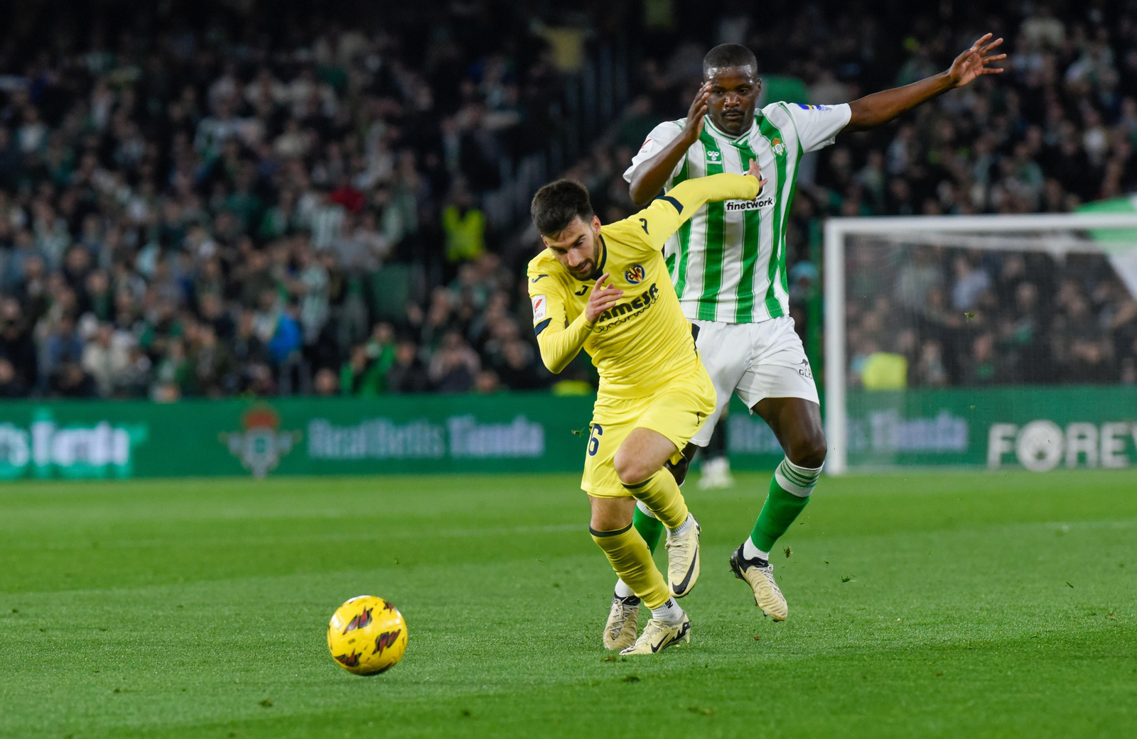 Las imágenes del Real Betis-Villarreal