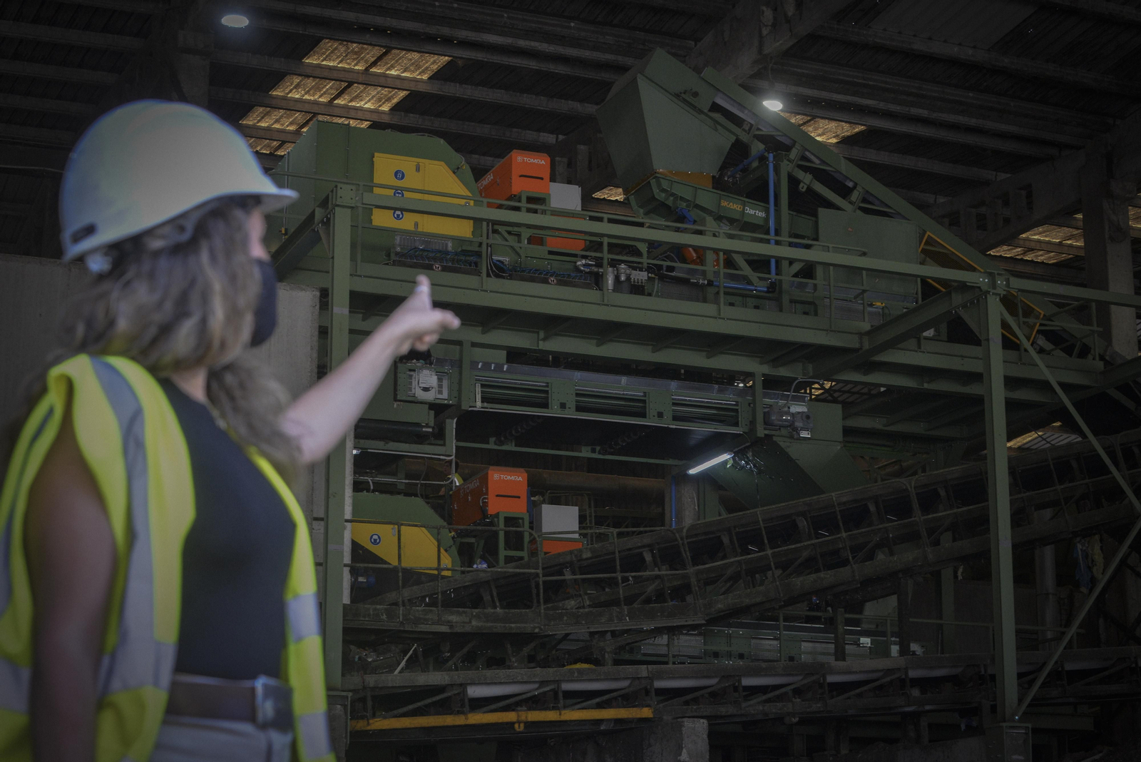 Instalaciones de la planta de tratamiento de residuos de MonteMarta Cónica