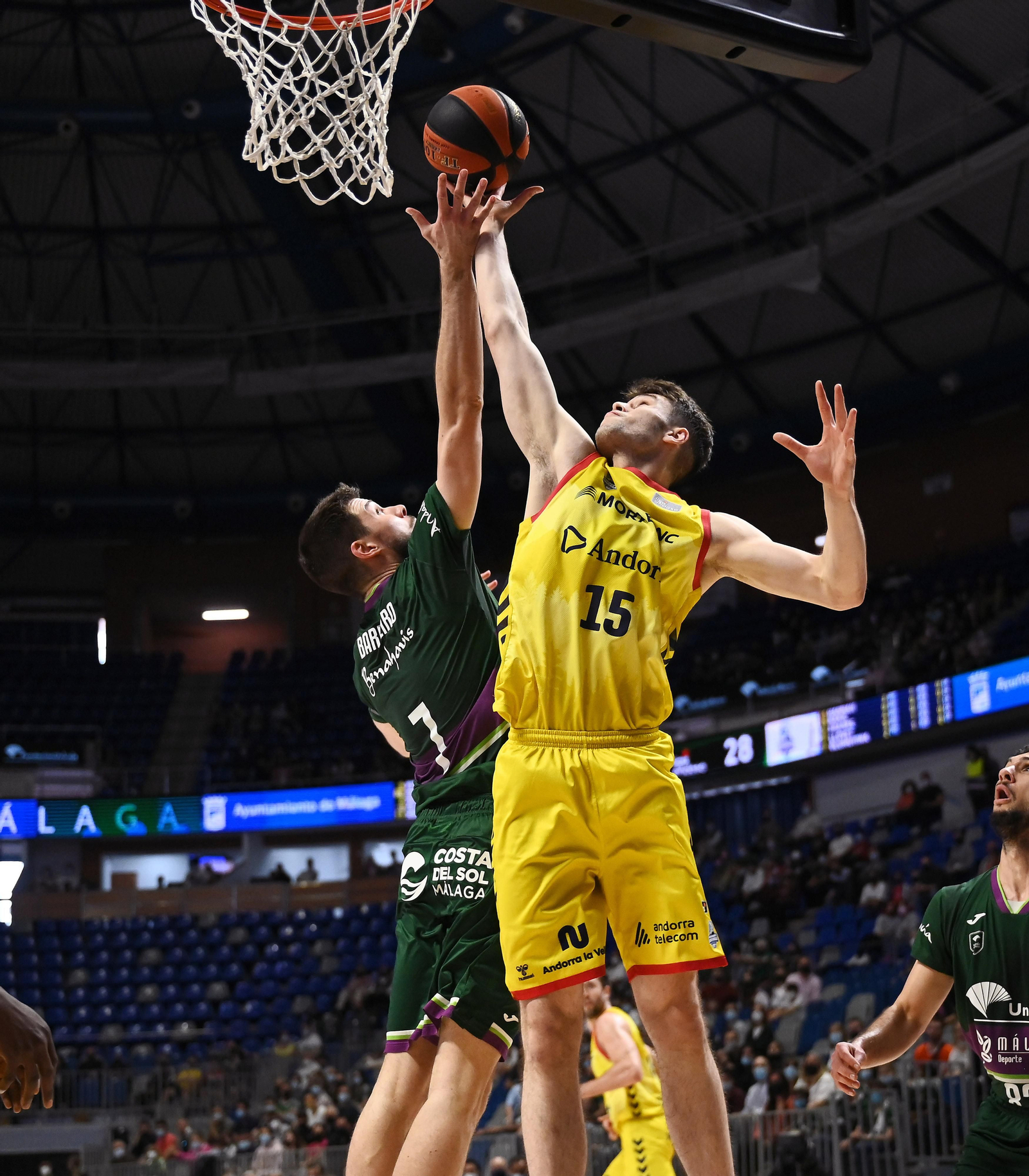 El Unicaja-Morabanc Andorra, en fotos