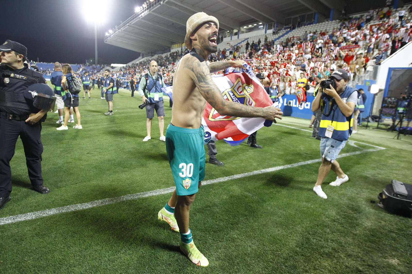 Imágenes del C.D. Leganés-U.D. Almería. Ascenso a la Liga Santander de Fútbol