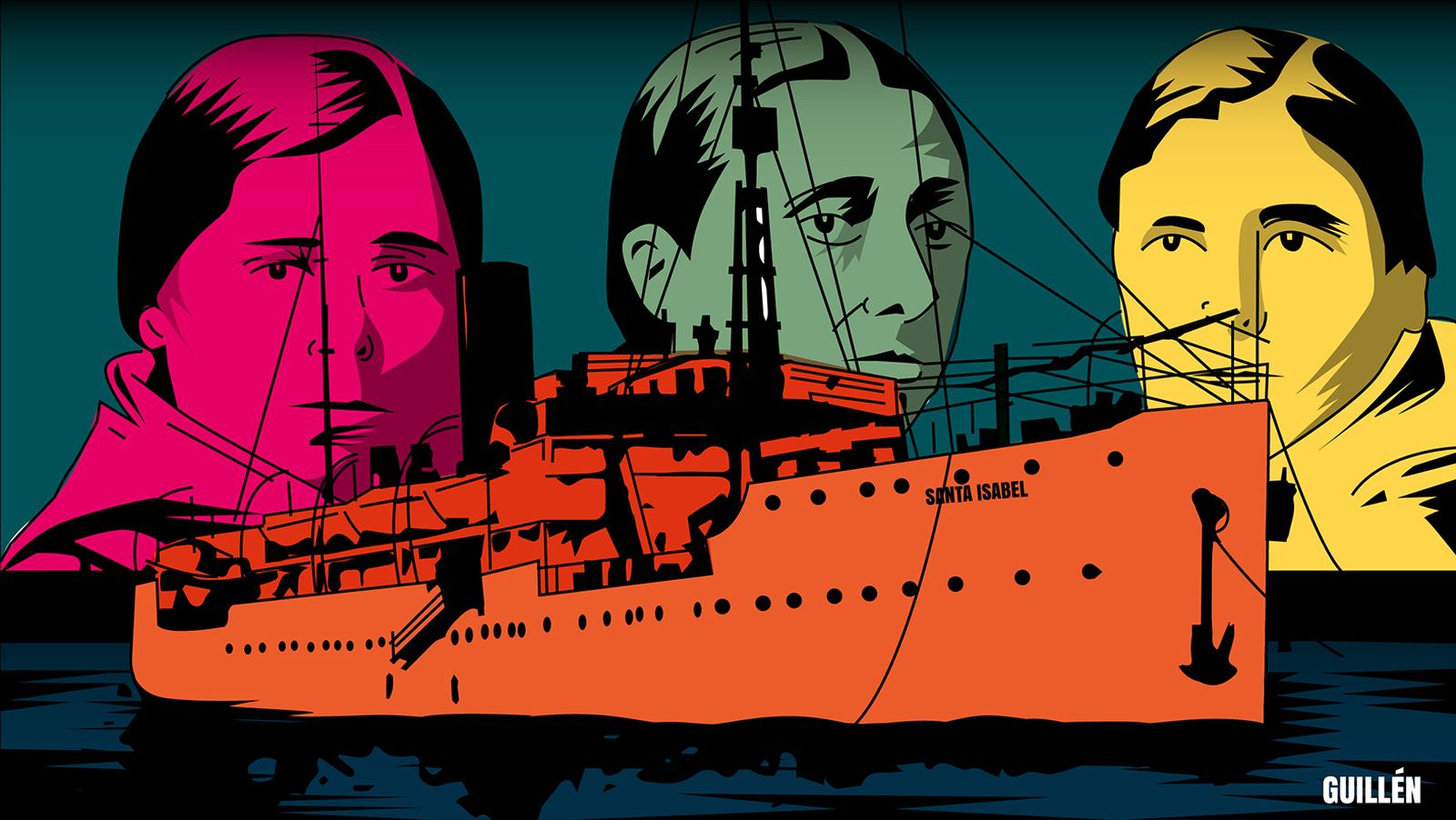 Santa Isabel, un Titanic hecho en Cádiz