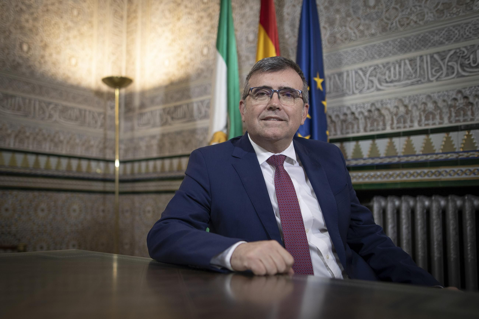 Jose Antonio Montilla durante una entrevista.