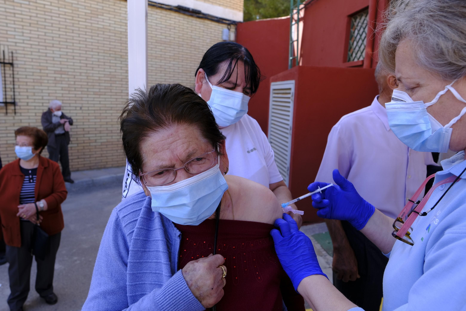 Fotogalería vacunación COVID-19 en Sorbas y Tabernas. Almería