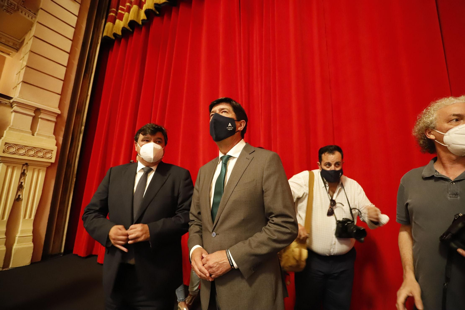Imágenes la inauguración de la remodelación del Gran Teatro de Huelva
