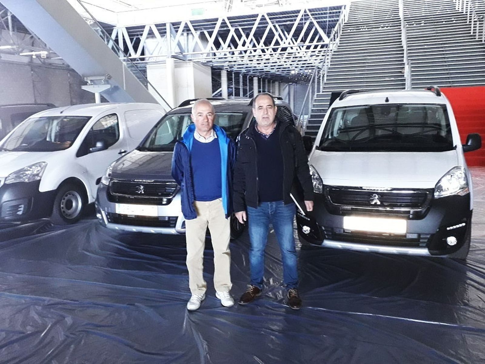 José Antonio Pozo y Simón Carrillo presentaron esta cita con el motor.