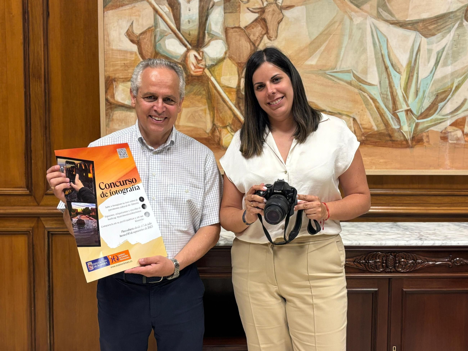 Mario Pulido y Almudena Morales.
