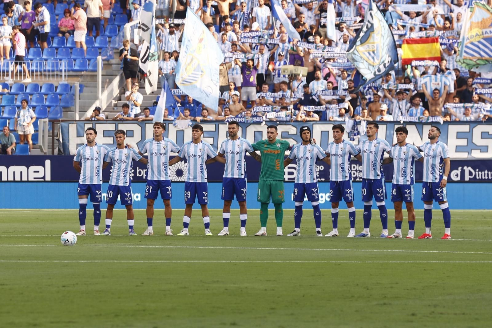 El Málaga CF - SD Eibar, en fotos