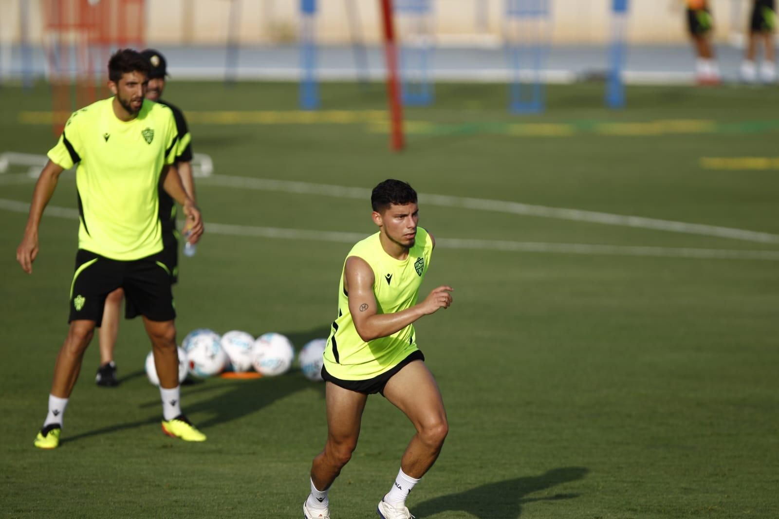 Robertone prosigue la pretemporada rojiblanca con normalidad