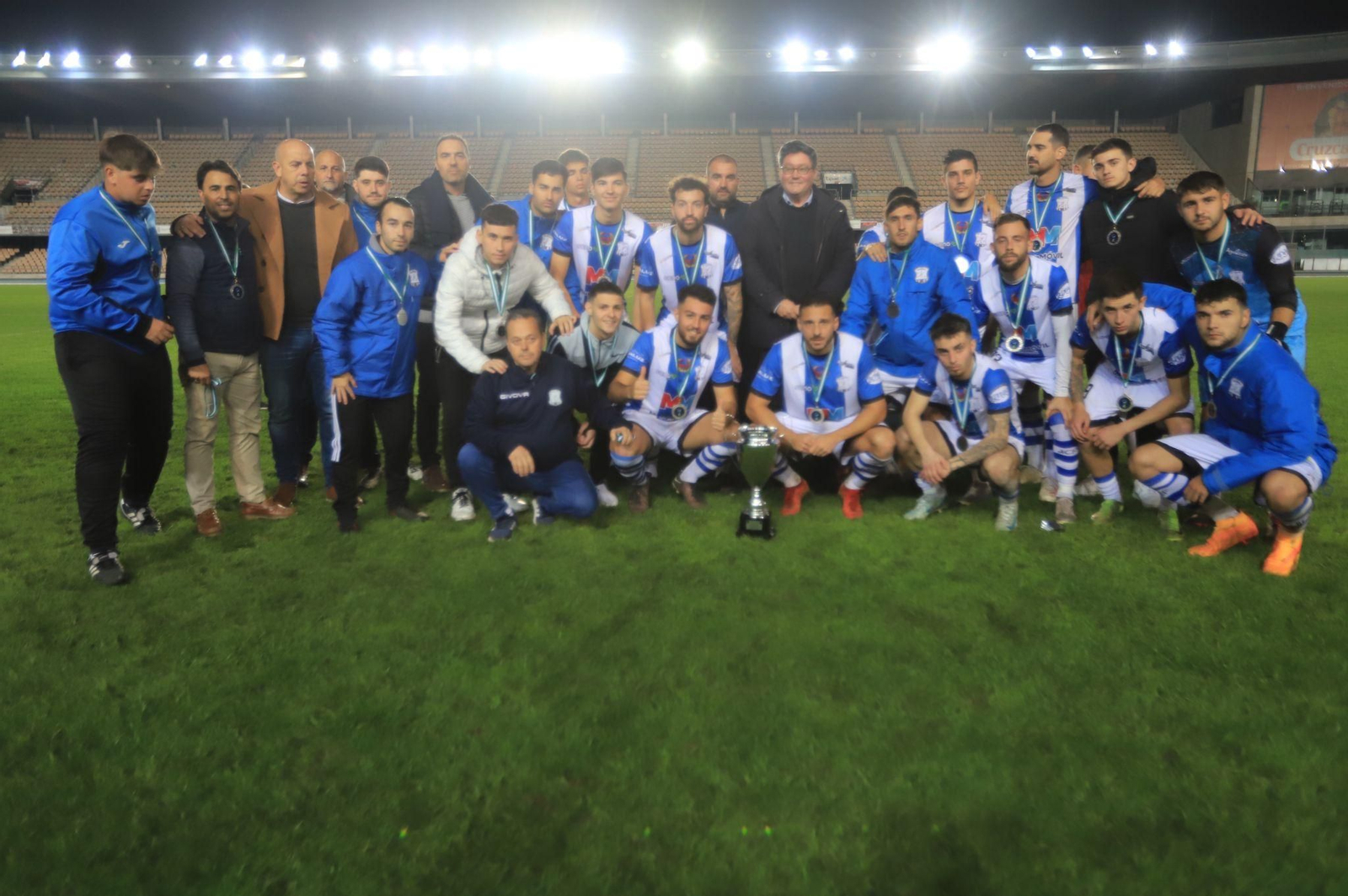 Las imágenes de la final de la Copa Andalucía entre Jerez Industrial y Arcos.
