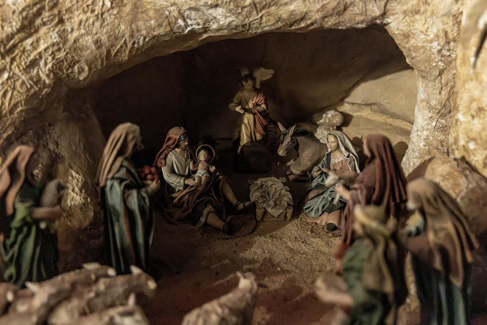 Así disfrutan en estas fechas cercanas a la Navidad los jienneses de la Ruta Belenística