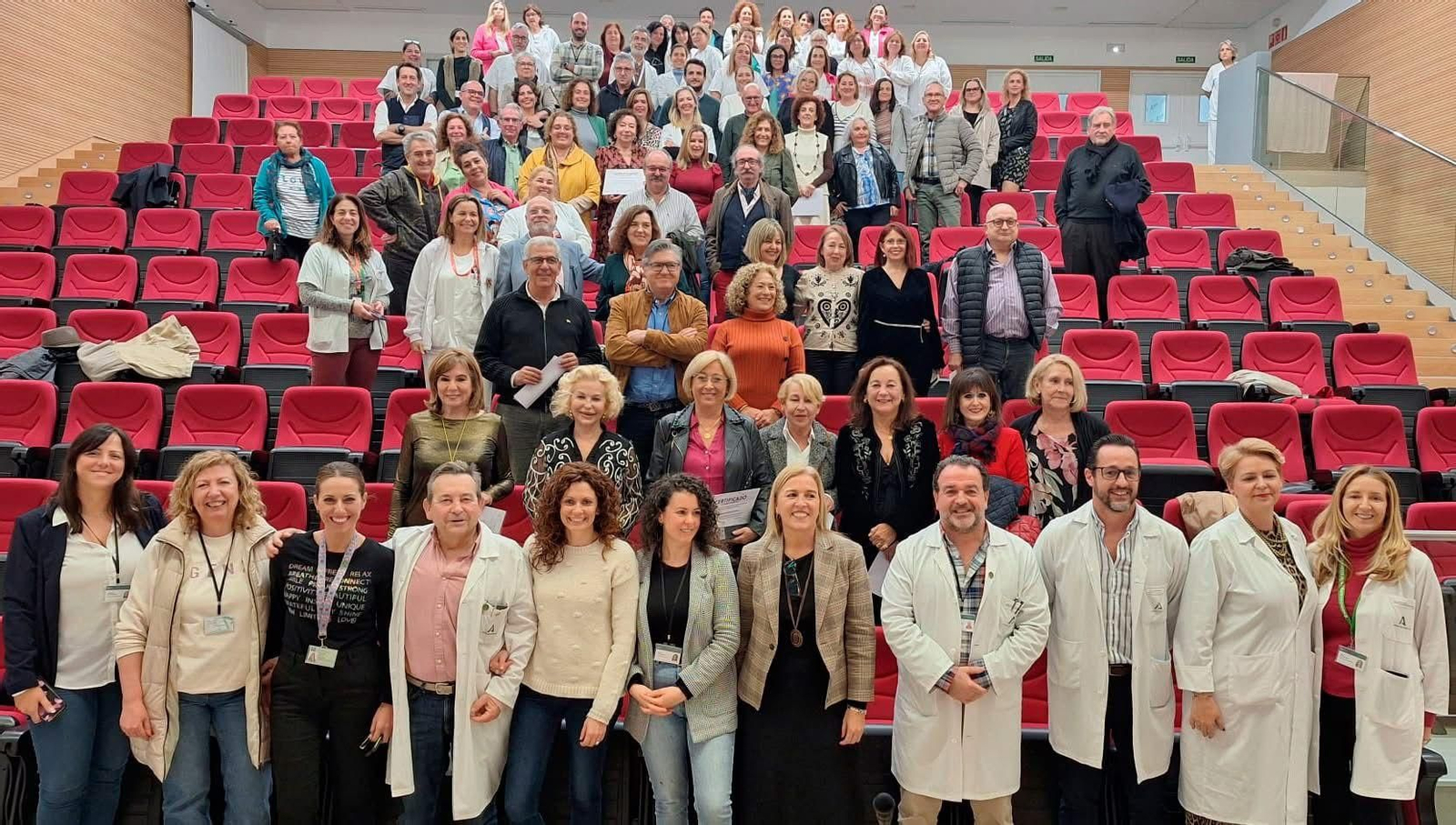 El acto celebrado en el Hospital de La Línea.