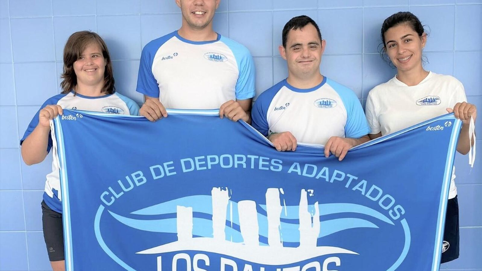 Los cuatro nadadores de Los Palitos que disputan este Andaluz.