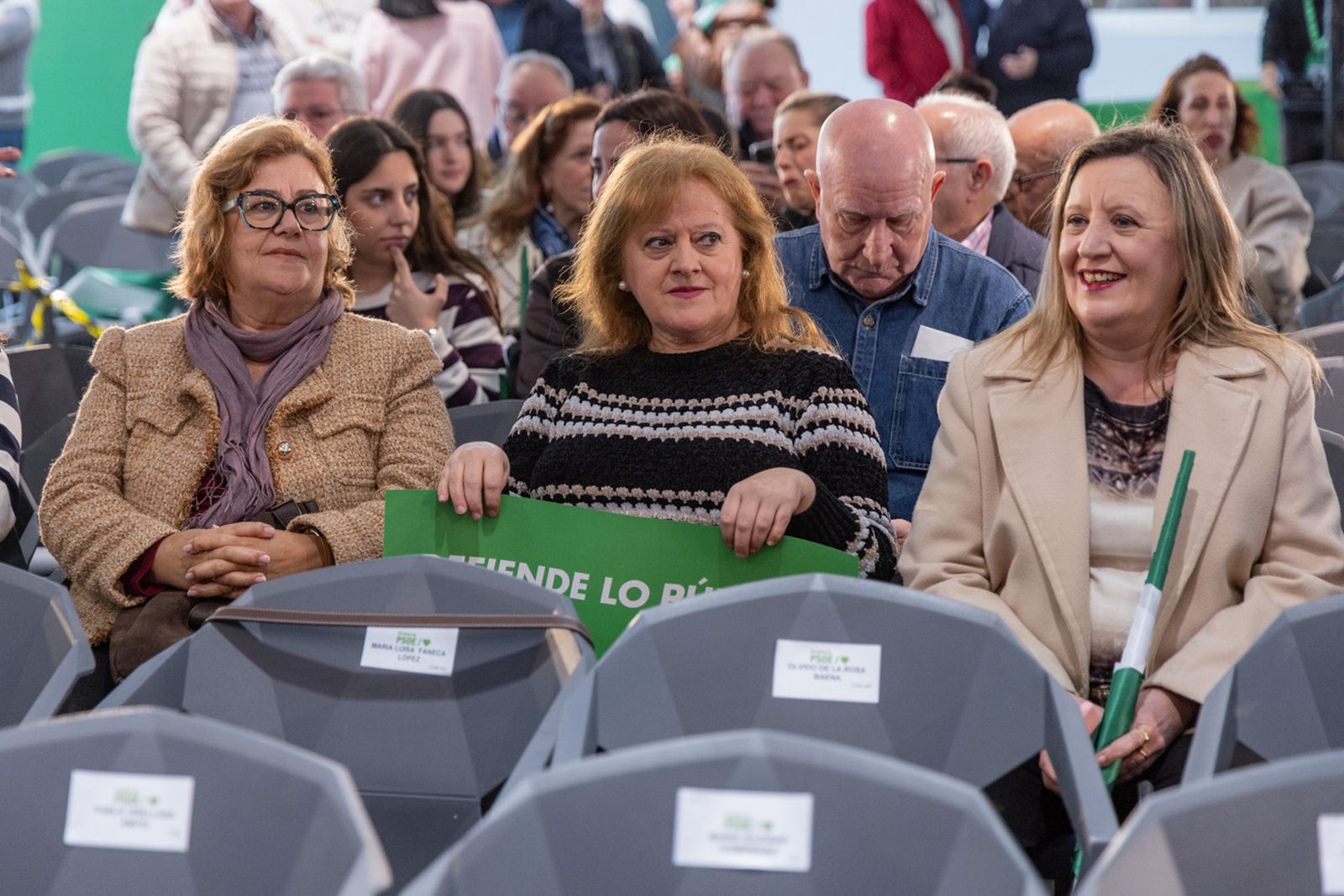 Acto en defensa de los servicios públicos para celebrar el 28F en Jaén