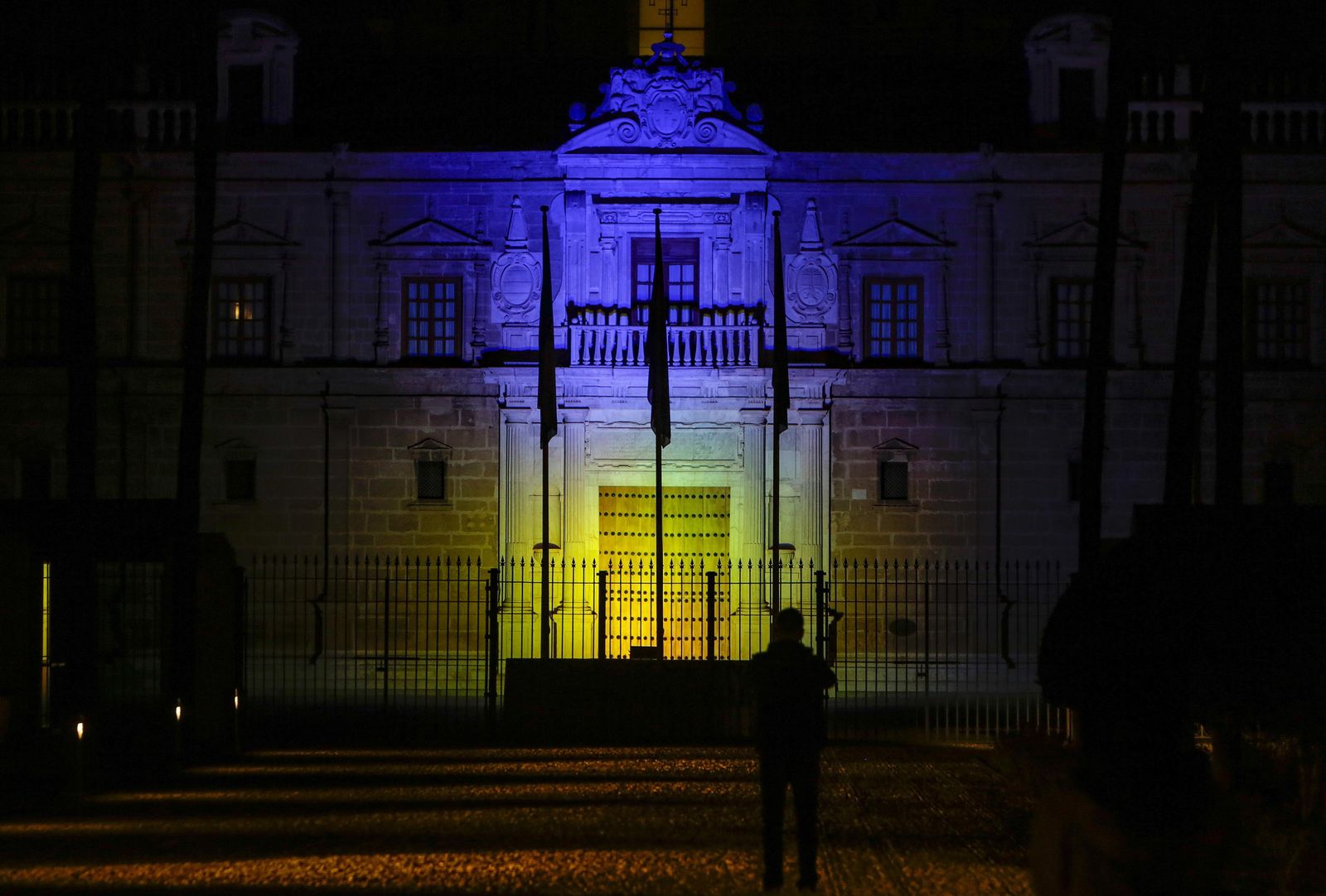La Junta de Andalucía muestra su apoyo a Ucrania.