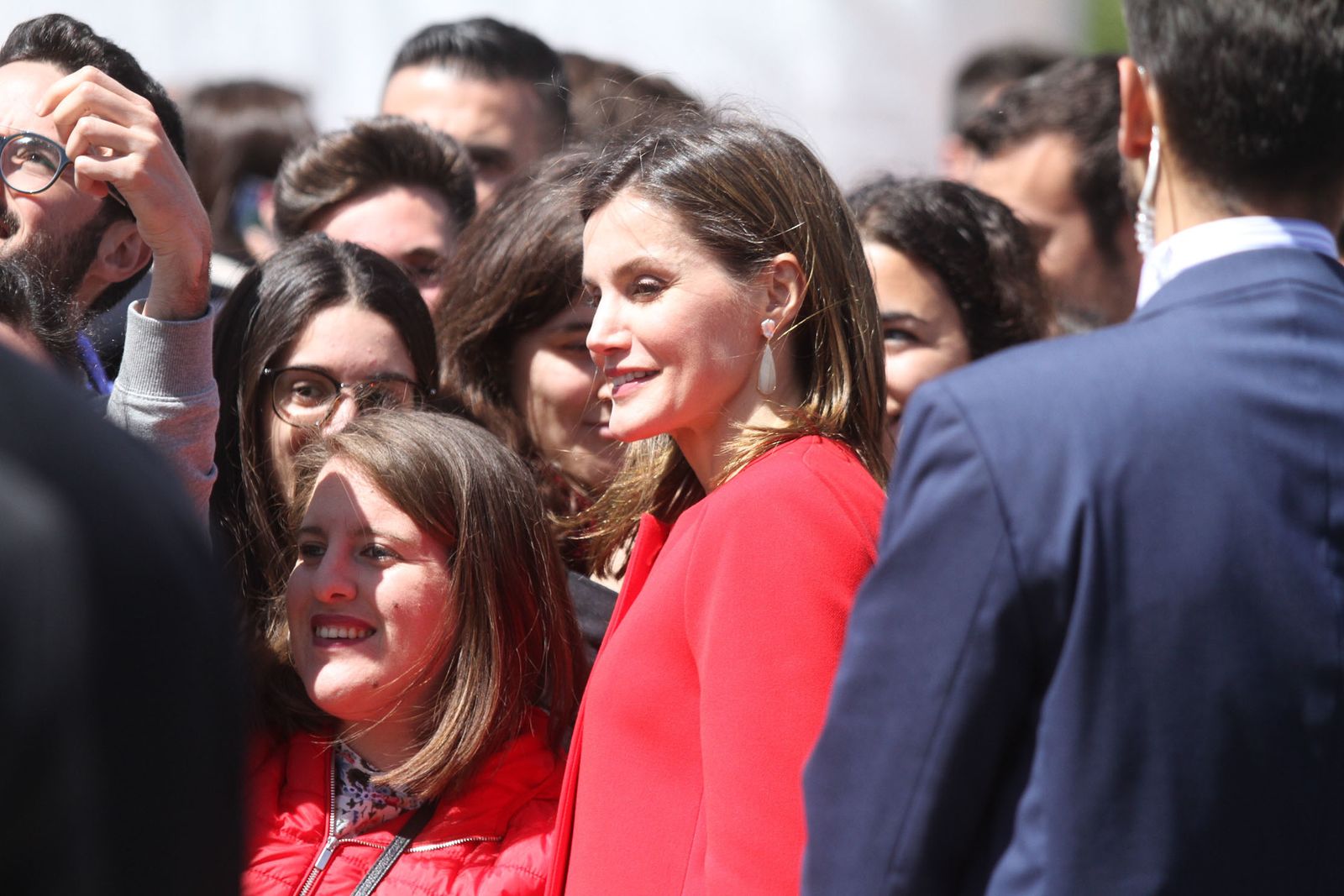 Imágenes de la visita de la reina Letizia a Huelva