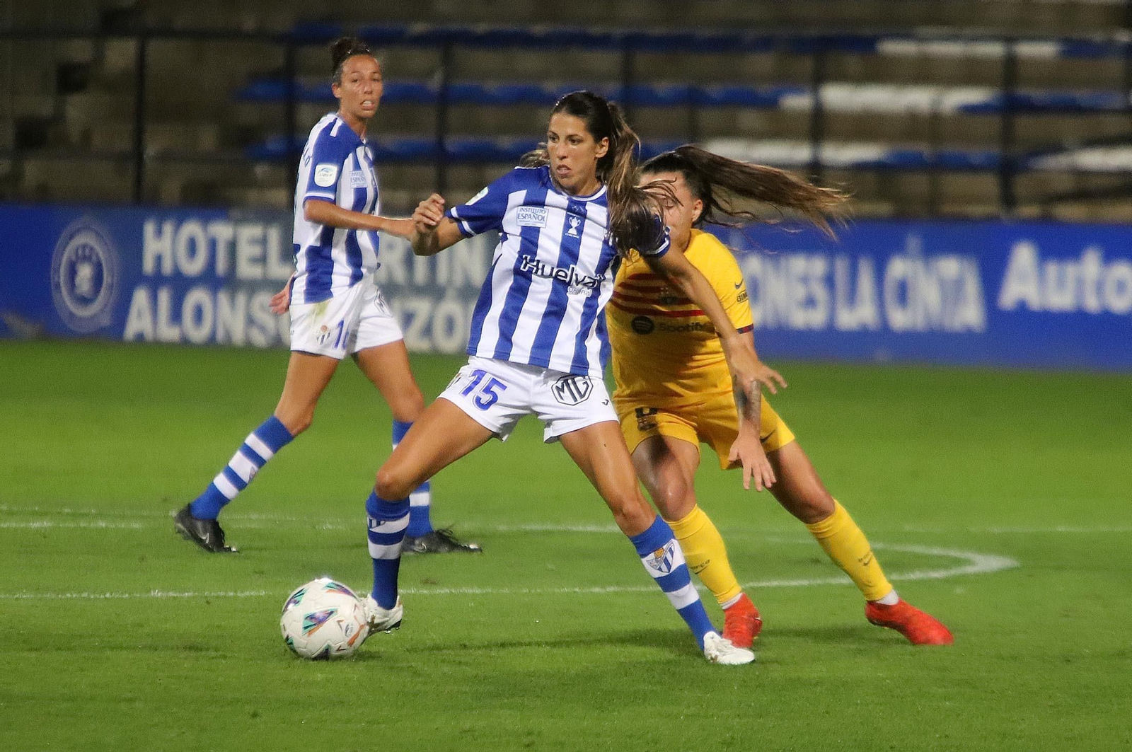 Imágenes del Sporting de Huelva-FC Barcelona