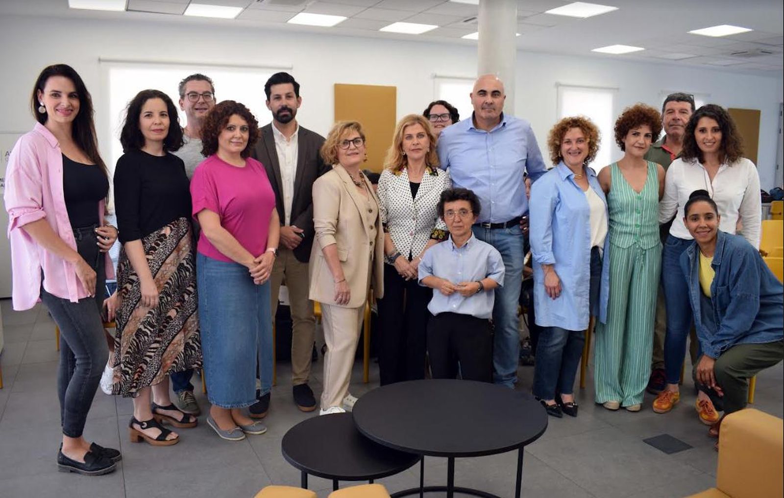 Participantes en la jornada sobre discapacidad e inclusión laboral.